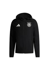Adidas - Wiatrówka Germany Tiro Travel Full Zip. Kolor: czarny. Sport: piłka nożna #1