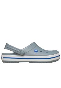 Klapki męskie Crocs Crocband 11016-0Z3 - szare. Kolor: szary. Materiał: materiał. Sezon: lato. Styl: sportowy #1