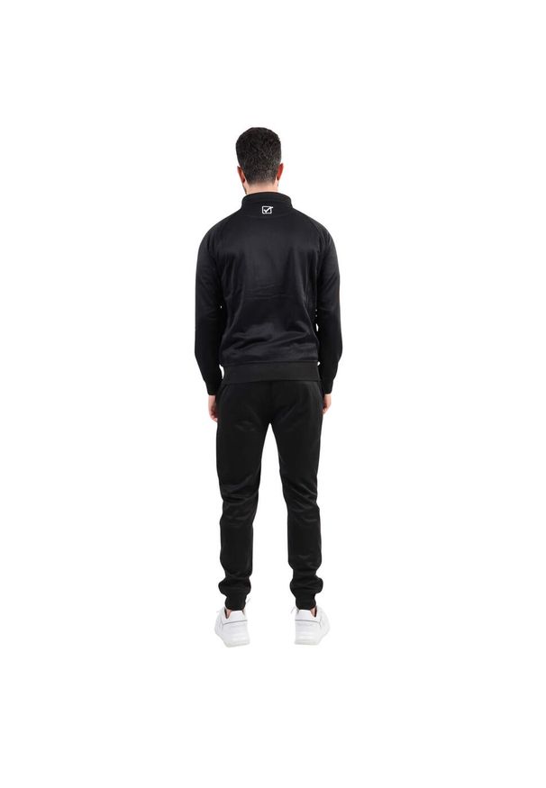 Komplet sportowy Givova Cuba khaki-czarny XS. Kolor: czarny. Materiał: polar, dresówka. Sport: piłka nożna