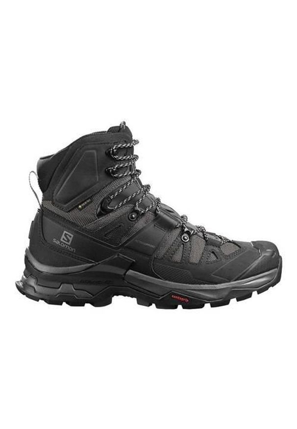 salomon - Buty trekkingowe męskie Salomon Quest 4D 4 Gtx. Wysokość cholewki: za kostkę. Zapięcie: sznurówki. Kolor: czarny. Materiał: guma, materiał, skóra, syntetyk. Szerokość cholewki: normalna
