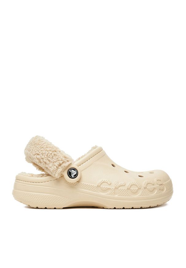 Klapki Crocs. Kolor: beżowy