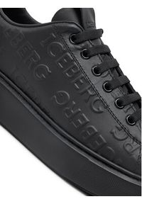 Iceberg Sneakersy Bozema ID2112 Czarny. Kolor: czarny. Materiał: skóra #7