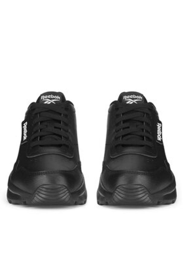 Reebok Sneakersy RAMBLE 100220412 D Czarny. Kolor: czarny. Materiał: skóra