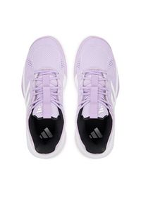 Adidas - adidas Buty halowe Court Flight JQ9210 Fioletowy. Kolor: fioletowy. Materiał: skóra #4