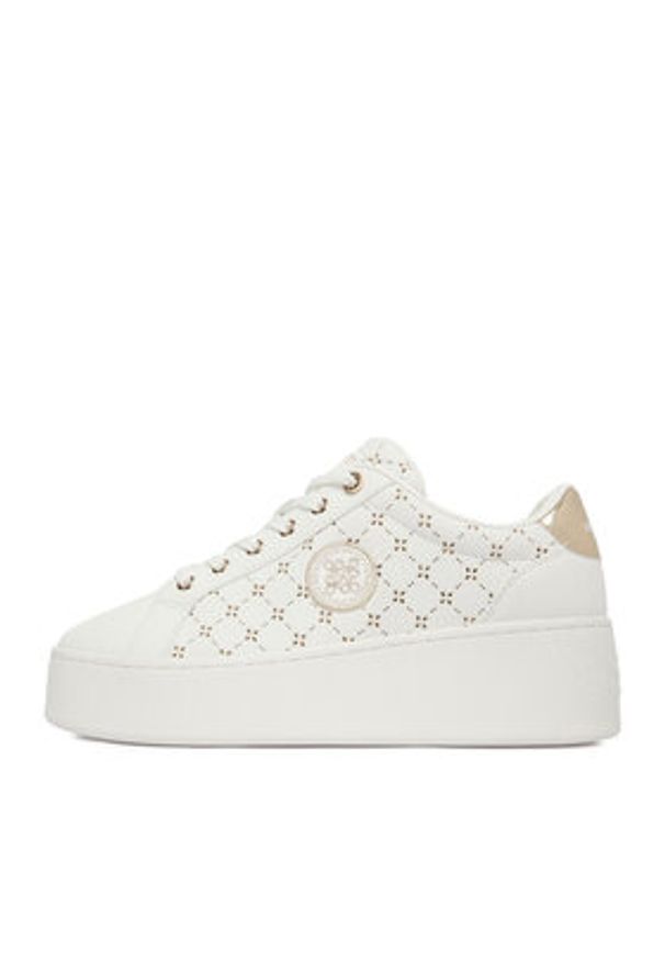 Nine West Sneakersy EO-SS26-3C601 Biały. Kolor: biały. Materiał: skóra