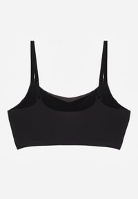 Renee - Czarny Usztywniany Biustonosz o Bezszwowym Wykończeniu Bez Fiszbin Leanoreth. Kolor: czarny. Materiał: materiał #3