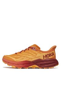 HOKA - Hoka Buty do biegania Speedgoat 5 1123157 Pomarańczowy. Kolor: pomarańczowy. Materiał: materiał