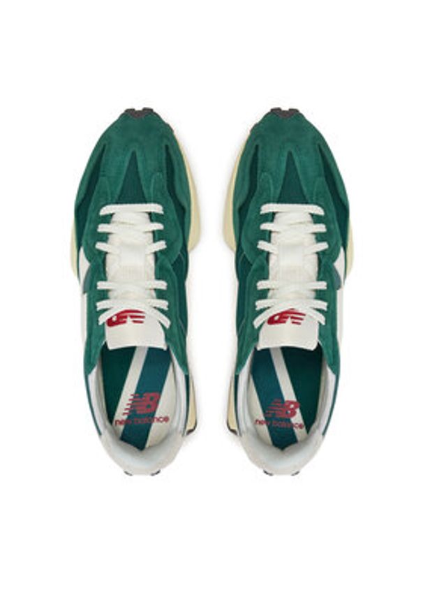 New Balance Sneakersy U327WRG Zielony. Kolor: zielony. Materiał: zamsz, skóra
