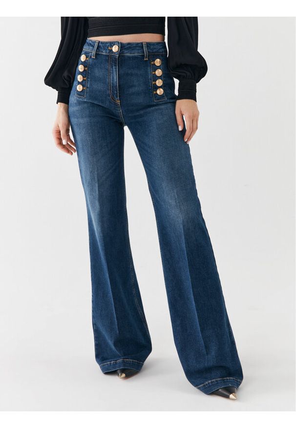 Jeansy Elisabetta Franchi. Kolor: niebieski