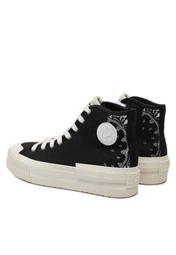 Pepe Jeans Trampki Samoi Divided PLS31554 Czarny. Kolor: czarny. Materiał: materiał