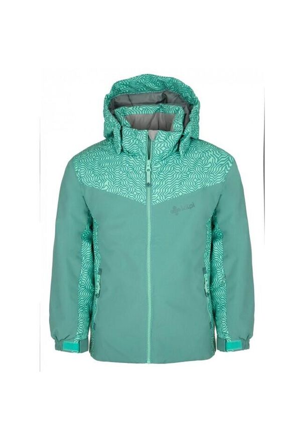 Dziewczęca kurtka narciarska Kilpi JENOVA-JG. Kolor: zielony. Sezon: zima. Sport: narciarstwo