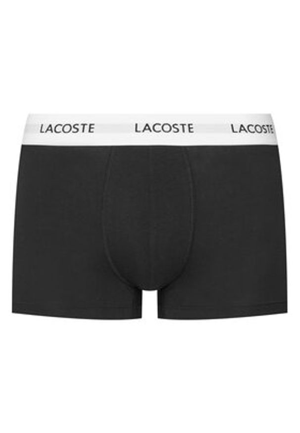 Lacoste Komplet bokserek 5H5150 Czarny. Kolor: czarny. Materiał: bawełna