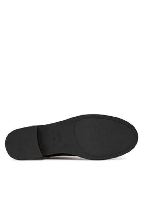 Guess Kozaki FLFZOR LEA11 Czarny. Kolor: czarny. Materiał: skóra