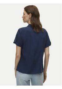 Vero Moda Koszula Alice 10342668 Granatowy Regular Fit. Kolor: niebieski. Materiał: wiskoza #2