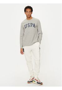 U.S. Polo Assn. Longsleeve MUP2184 Szary Regular Fit. Typ kołnierza: polo. Kolor: szary. Materiał: bawełna. Długość rękawa: długi rękaw