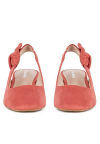 Clara Barson Czółenka LH2002-2 Czerwony. Kolor: czerwony. Materiał: materiał #5