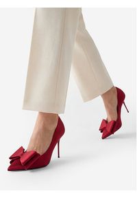 Eva Minge Szpilki EO-EMI-25P142 Czerwony. Kolor: czerwony. Materiał: materiał. Obcas: na szpilce #8