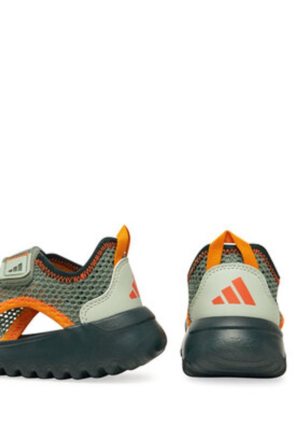 Adidas - adidas Sneakersy Summerflex IH8729 Zielony. Kolor: zielony. Materiał: materiał