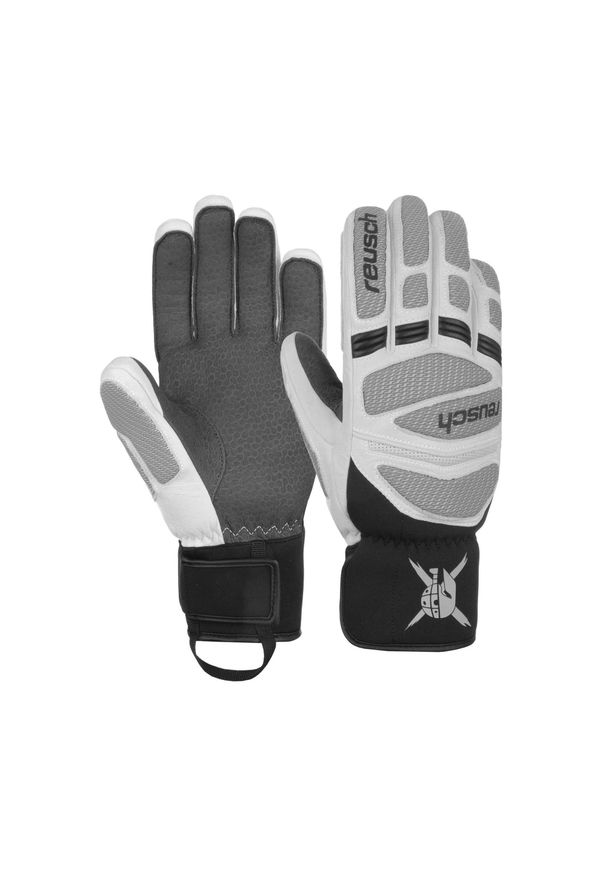 Rękawice narciarskie Reusch Warrior DG. Kolor: wielokolorowy, szary, biały. Sezon: zima. Sport: narciarstwo