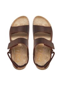 ecco - ECCO Sandały Cozmo 50094402667 Brązowy. Kolor: brązowy. Materiał: nubuk, skóra #5