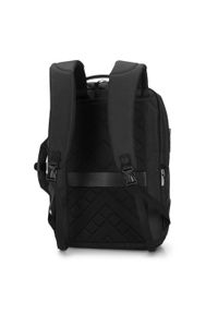 Wittchen - Męski plecak 2 w 1 na laptopa 15,6” czarny. Kolor: czarny. Materiał: poliester #3