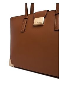 Karl Lagerfeld - KARL LAGERFELD Torebka B1W30256 Brązowy. Kolor: brązowy. Materiał: skórzane #2