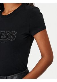 Guess T-Shirt W4GI14 J1314 Czarny Slim Fit. Kolor: czarny. Materiał: bawełna #2