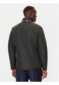 Barbour Kurtka przejściowa MQU0281GN72 Zielony Slim Fit. Kolor: zielony. Materiał: syntetyk