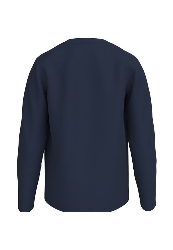 LEGO Wear - Lego Wear Longsleeve bawełniany dziecięcy kolor granatowy z nadrukiem. Okazja: na co dzień. Kolor: niebieski. Materiał: bawełna. Długość rękawa: długi rękaw. Wzór: nadruk. Styl: casual