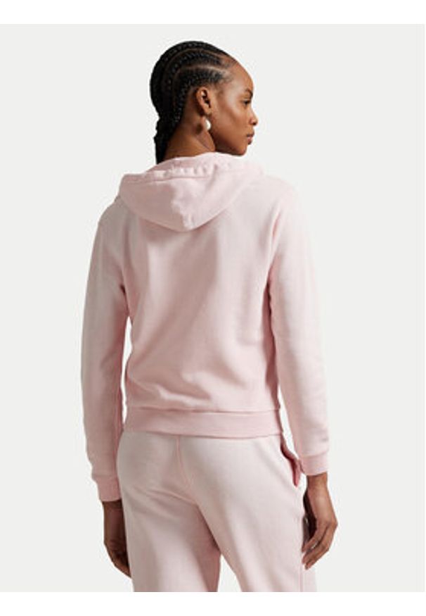 Polo Ralph Lauren Bluza 211935584017 Różowy Regular Fit. Typ kołnierza: polo. Kolor: różowy. Materiał: bawełna