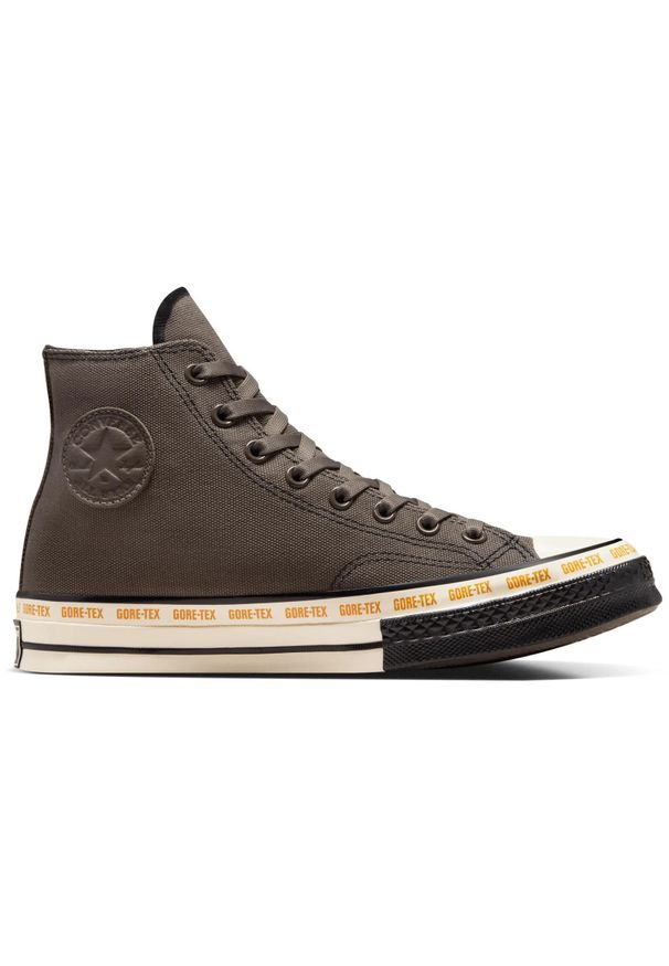 Buty sportowe Converse Chuck 70 GORE TEX Waterproof. Kolor: brązowy. Materiał: materiał. Technologia: Gore-Tex. Sport: fitness