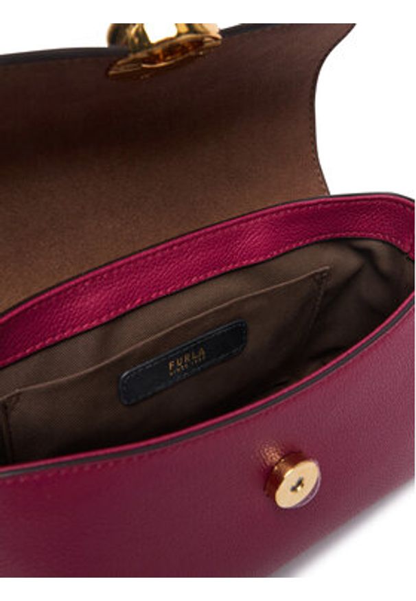 Furla Torebka Moonlight Mini WE00921 BX3036 CN 4895S Czerwony ciemny. Kolor: czerwony. Materiał: skórzane