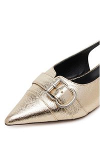 Badura Baleriny HIBISCUS-LT593-911 Złoty. Kolor: złoty. Materiał: skóra #4