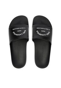 Karl Lagerfeld - KARL LAGERFELD Klapki KL70008C Czarny. Kolor: czarny. Materiał: syntetyk #2