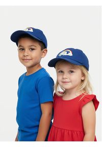 Fila Czapka z daszkiem Butuan Rainbow Kid Dad Cap FCK0015 Granatowy. Kolor: niebieski. Materiał: materiał #4