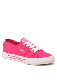 Pepe Jeans Tenisówki PLS31287 Różowy. Kolor: różowy. Materiał: materiał