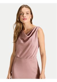 Swing Sukienka koktajlowa 5AK04900 Różowy Regular Fit. Kolor: różowy. Materiał: syntetyk. Styl: wizytowy #7