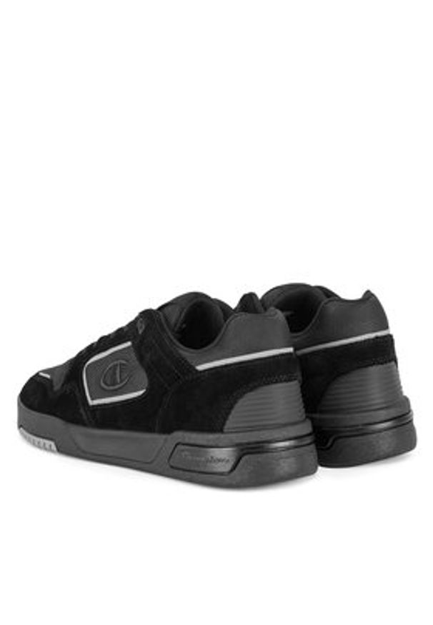 Champion Sneakersy ZN80 LOW CASUAL LOW S22271-KK002 Czarny. Okazja: na co dzień. Kolor: czarny. Materiał: zamsz, skóra