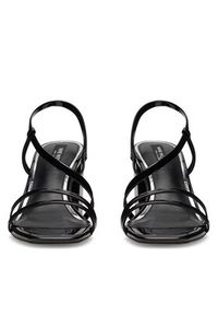 Nine West Sandały WFA2642-1 Czarny. Kolor: czarny. Materiał: skóra #8