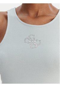 Guess Top W6RP39 KD092 Zielony Regular Fit. Kolor: zielony. Materiał: syntetyk #2