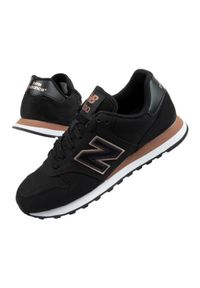 Buty New Balance W GW500BR czarne. Okazja: na co dzień. Zapięcie: sznurówki. Kolor: czarny. Materiał: materiał, syntetyk, guma