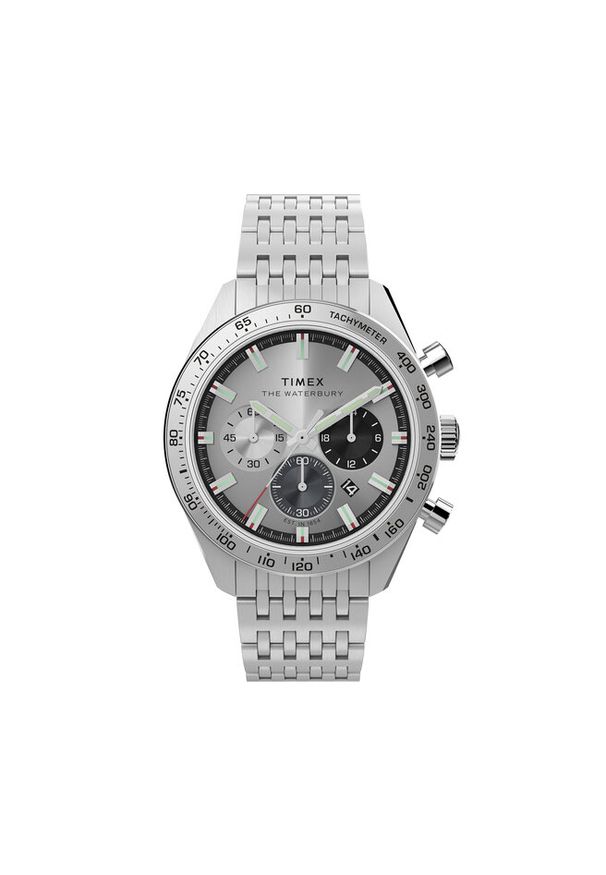 Zegarek Timex. Kolor: srebrny