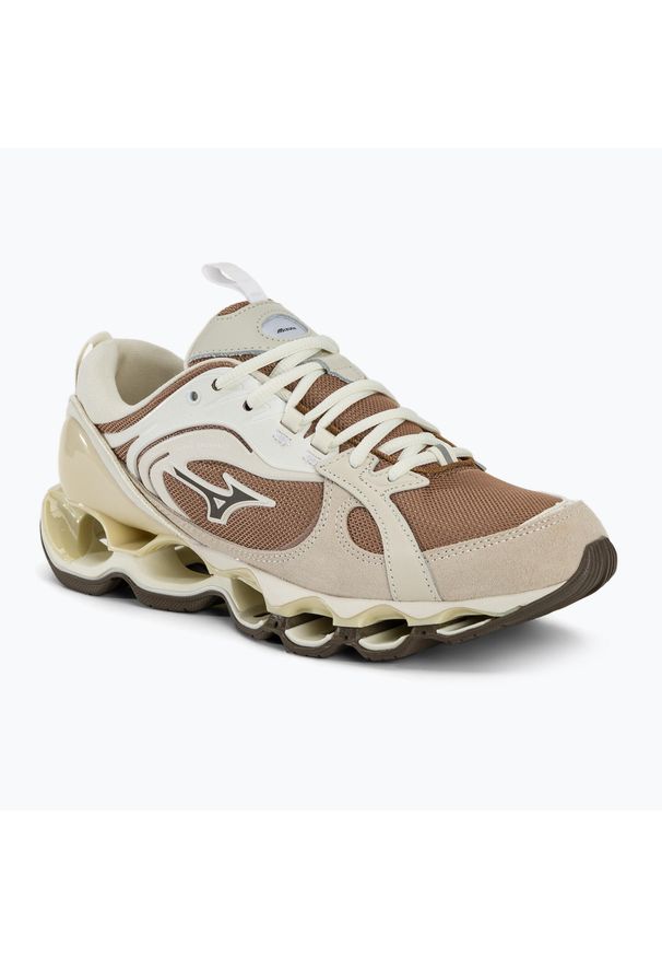 Buty Mizuno Wave Prophecy Βeta 2 tiger's eye/major. Kolor: beżowy. Model: Mizuno Wave. Sport: bieganie