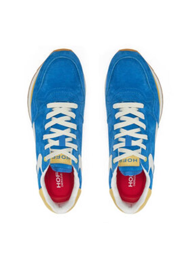 HOFF Sneakersy Caeruleus 22402612 Niebieski. Kolor: niebieski. Materiał: skóra
