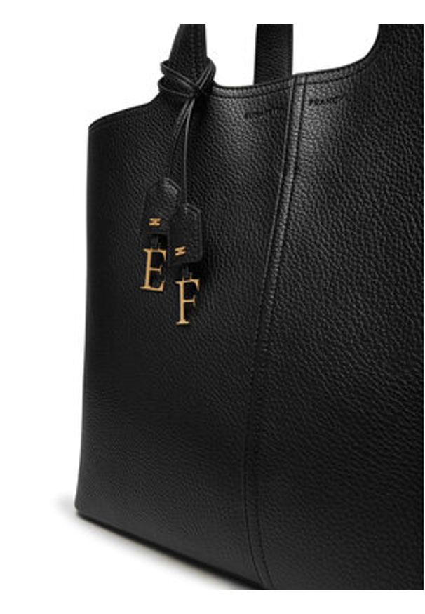 Elisabetta Franchi Torebka BS-57A-52E2 Czarny. Kolor: czarny. Materiał: skórzane