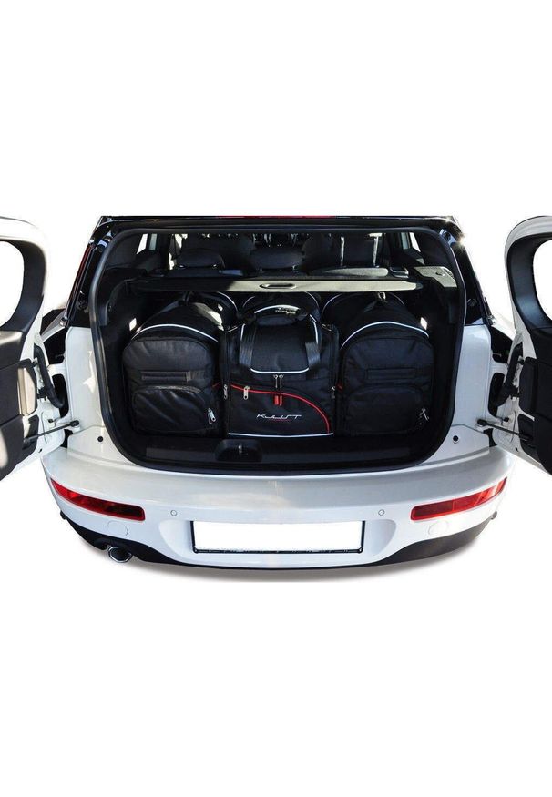 KJUST - Torby Do Bagażnika Mini Clubman 2015+ 4Szt Kjust. Kolor: czarny. Styl: sportowy