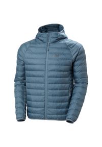 Kurtka z kapturem Helly Hansen Banff. Typ kołnierza: kaptur. Kolor: niebieski. Materiał: puch #1