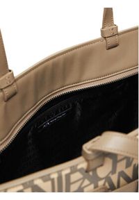 Armani Exchange Torebka 949127 3F742 M1014 Beżowy. Kolor: beżowy. Materiał: skórzane #4