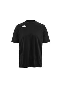 Jersey Kappa Dovo. Kolor: czarny. Materiał: jersey. Sport: fitness