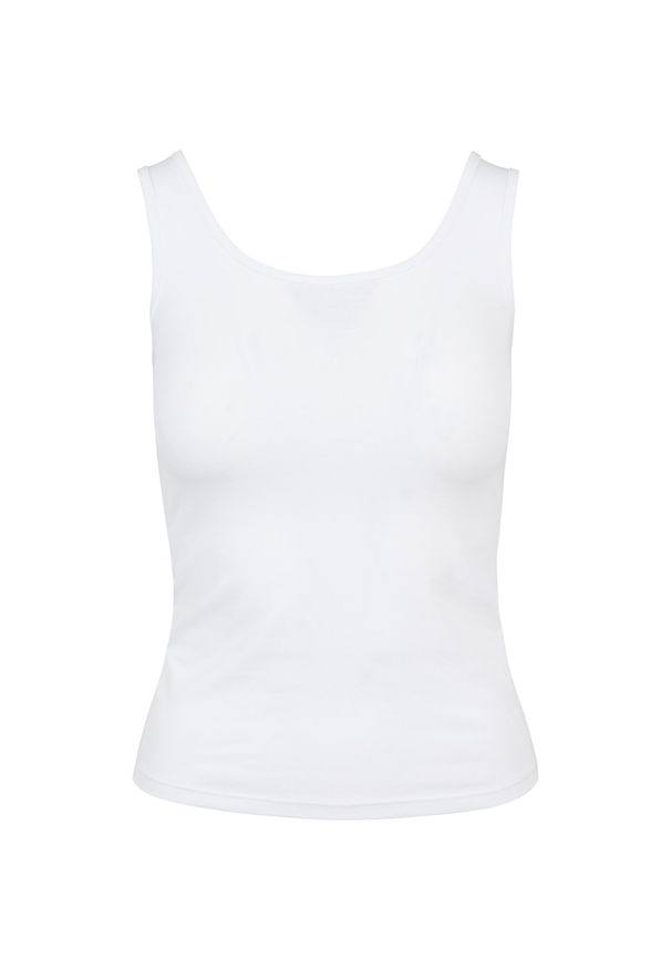 Urban Classics - Biustonosze damskie w dużych rozmiarach Urban Classic basic (x2). Kolor: biały